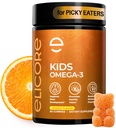 Premium Kids Omega 3 Gummys – Orange Flavor Fish Oil for Kids – Omega 3 Gummys for Children – No Fish Burps – Brain, Eye & Immune Support – 2个月供应量 – 橙色Flavor Fish Oilings – Omega 3 Gummys for Children – No Fish Burps – Brain, Eye & Immune Supports – 2个月供应量
