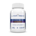 Hepatiben Liver Detox Cleanse 所有天然补充物,配有牛奶硝、Silybin、NAC、Choline、MSM、Turmeric、Berberine、Glutathione Alpha Lipoic Acid Vegan 120 Capsules 1500毫克