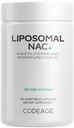 编码 Liposomal NAC 补充 - N-乙酰L-Cysteine 氨基酸 - 2个月供应 - 免费形式 NAC - 磷脂复合体 - Vegan, Non-GMO, Gluten-Free, 奶油 - 120 Capsules