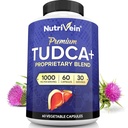 Nutrivein Premium TUDCA+ Liver Support Supplement 1000mg - 30天供应(60个盖子): TUDCA liver Wellness 补充 Bile盐