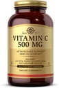 Solgar Vitamin C 500 mg, 250 蔬菜罐头 - 抗氧化剂和免疫支持 - 总体健康 - 支持健康皮肤和联合体 - 非GMO, Vegan, Gluten Free, Kosher - 250 服务