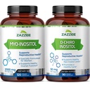 Zazzzee 40:1 Myo比例和D-Chiro Inositol 妇女补充金