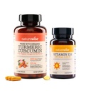 NatureWise Curcumin Turmeric & Vitamin D35000iu 用于联合,肌肉,骨骼和免疫健康支持[每人90计].