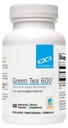 XYMOGEN Green Tea 600 - 超纯绿茶提取卡普尔 - 免疫支持补充 - 支持心脏健康+脑健康 - Gluten Free, Vegan, 非 GMO(60卡普尔)