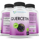 推荐的药物 Quercetin 1000 mg 个人服务 -- -- 120 蔬菜盖,维生素补充,60天供应,(素食与非GMO)