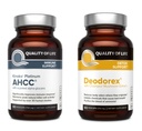 生活质量 所有天然免疫支持和排毒包 - Kinoko Platinum AHCC 蘑菇提取 - Deodorex排毒支持补编