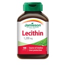 Jamieson Lecithin 1,200 mg, 100 Softgels - 胆碱肝脏保护的来源