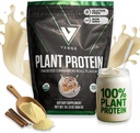 vedge Vegan蛋白粉 - 植物蛋白粉加皮,南瓜和葵花 - USDA有机,氨基酸,乳酸自由,Gluten自由,大豆自由,Keto,非转基因生物,平滑纹理 - 肉桂 - 20种服务