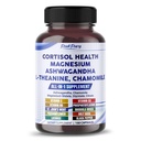 CORTISOL 健康 Ashwagandha 氨基镁 L-乙烷-美国制造