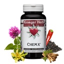 Kroeger Herb Products, Chem X, Daily Detox and Cleans Formula, Red Clover, 黄码头, 红辣椒支持健康肝功能 - 非GMO, Gluten Free, 无防腐剂, 在美国制造