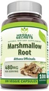 草药秘诀 玛什玛洛 抽取补充 | 480 Mg | 100 Veggie Capsules | Non-GMO | Gluten Free| | | |  USA  USA  USA