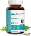 Biovitalia Plant 基于Neem 1000mg Capsule 供男性和女性使用。