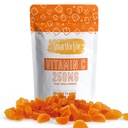 Smart for Life Vitamin C Gummys - 植物维根维生素 C Gummys 天然橙色火焰 - 成人与儿童免疫支持Gummys - 非GMO - 饮食补充 - 60个计数