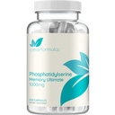 Phosphatidylserine Nootrophics Brain Supports - 与DMAE Gotu Kola和Ginkgo Biloba一起为大脑功能支持提供高级记忆补充 - 非GMO Vegan & Made in The United States (60+服务)