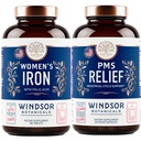WINDSOR BOTANICALS 钢铁补充品和妇女救济箱