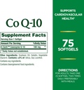 自然的丰盛CoQ10,支持心脏健康,饮食补充,100mg,75 Softgels (Pack of 2).