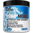 EVL 泵 Mode 氮氧化物补充剂 - 硝氧化物助推泵 配有甘油醇和贝氏剂用于肌肉复苏生长和耐力的预工作粉 - 兴奋剂免费预工作饮料(蓝色Raz)