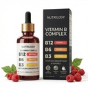 男女维生素B复合剂-Riboflavin B2,B3,B5,B6,B12 → B-复合补充剂-神经疼痛,能量,大脑和心脏支持-美国制造,60种服务