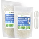 XPRS Nutra Gelatin 大小 0 分离的 Capsules - 1000 个清空 Capsules 分离成 Bags - 大小 0 Gelatin Clean Gel Caps 用于 DIY 补充填充