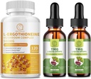 L-Ergothioneine 蘑菇复合物 Capsules & TMG (三甲基甘氨酸) 液滴