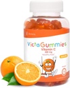 T VictaGummys Vitamin C Gummys x3 – 儿童免疫支持 – 自然狂热, Vegan (1)