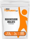 Bulk Assupports.com 镁马特粉末 - 镁辅料 高生物蒸馏度 - 不受欢迎的Gluten Free,每服2.5克,1kg(2.2磅)(包1)