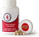 乳园管理有限责任公司 100% 认证韩国红色Panax Ginseng Capsules - 500 mg. Potent ginsen 根抽取粉剂 - 无填充剂、碱剂或其他添加剂。 (150 吨)