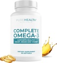 鱼油软胶-Omega-3脂肪酸补充剂-EPA DHA补充剂-非GMO-90软胶