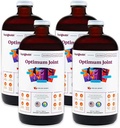 LIQUIDHEAALTH 最佳联合支持液体 多维他明与Glucosamine,Chondroitin,MSM,Hyaluronic Acid - 增加流动性,联合舒适度,用于奔跑者和运动员 - 在美国制造,Vegan(4包)