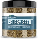 土生元素 Celery 种子 200 Capsules, 纯和未稀释, 无添加剂