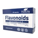 Flavonoids 60天支持健康环流、蔬菜、针叶林和淋巴排水-MPFF-微量化 Diosmin 150mg + Hesperidin 150mg + 马栗150 mg-GMP 证书,素食