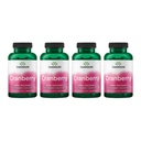 Swanson Cranberry - 支持尿道切片健康,Bladder控制与促进健康肾功能 - 以20:1 Cranberry 汁焦-(180 Softgels) 4 Pack制成的补充