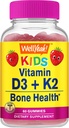(原始内容存档于2017-03-02) (中文(简体) ). Wellyeah Vitamin D3 + K2 for Kids Gummys - Vitamin D3 1000 IU,K2 100 MCG - Bone and Muscle Health Support, Natural Flavors, GMO Free, Gluten Free, Vegan - K2 D3 维生素补充60 Gummys.