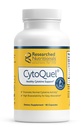研究营养学 CytoQuel 与 N-Acetyl Cysteine, 草药补充和图尔克提取——促进健康 Cytokine 功能,用于免疫支持、睡眠和身体舒适(90 Capsules)
