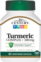 21世纪的Turmeric Complex 500 mg - 60 植物胶囊,包4