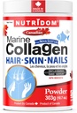 Nutridom Hydrized Marine Collagen Peptides Powder, 来自新斯科提亚的野生捕虫笼, 支持毛发,皮肤和钉子, Non-GMO, Free of Gluten, Soy & Dairy (303克)