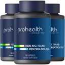 ProHealth Trans Resveratrol Plus 1000mg. Worlds Most Res Extreated Trans-Res Supplement. 互联网档案馆的存檔,存档日期2013-07-02. 医生与Quercetin & BioEnhancers 为 Max Potency 设计。 测试了98%纯度。