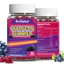 2 Pack Quercetin Gummys 1200MG, Quercetin Gummys with Bromelain, Zinc Vitamin C, Immune System Vegan Gummy for Adult & Kid, 120 Vegan (中文(简体) ).