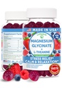 Lunakai USA 制造甘油镁426mg 与L-Theanine — — 冷静、睡眠、减轻成人和孩子的压力,Non-GMO、Vegan,60ct