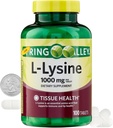 L-Lysine 1000mg 氨基酸lly Llysine 赖氨酸辅酶 Lysine 辅酶 Lysine Immune 支持 100平板