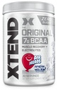 Sciviation Xtend XTEND 原型 卡卡A 粉末空头 糖果Flavor, 7g BCAA 和 2.5g L-Glutamine, 不含糖的 工作后肌肉复苏 男女用氨基酸饮料, 30种服务