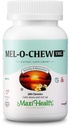 Maxi Health 1 mg Melatonin Chewables – 成人与儿童 Melatonin鼓励自然睡眠 – 非哈比人组成科舍睡眠补充剂 Enzymax 快速动作支持(200个单位)