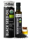 RAWYA 黑种子油 - USDA 有机认证 - 冷压 - 8.4 Fl oz - 额外处女 - 土耳其黑人 Cumin 种子 - Premium Nigela Sativa with Thymoquinone - Karonji - 非GMO, Gluten - Free - 营养补充 - 特强味
