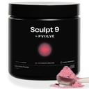 PVOLVE 雕塑 9 EAA 和 BCAA 女性粉末 Very Berry Flavor → Lean Muscle 基本氨基酸补充剂 恢复和力量 → 非GMO
