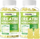 ElevateLife Creatine Monohydrate Gummys 5g for Men Women – 糖无厨补品. 180 柠檬