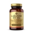 Solgar L-Arginine 500 mg - 100 蔬菜罐头 - 硝氧刺激剂 - 非GMO、Vegan、Gluten Free、奶制品自由、Kosher - 100 服务