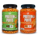 双峰蛋白Puffs Variety Pack (Nacho Cheese & Jalapeño Cheddar) – Keto Friendly, 低卡布 Snack (300g Each), 21g protein, 2g Net Carbs, Crunchy High-Protein Snack