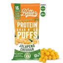 优于好萨沃里·凯托·贾拉佩诺·切达尔蛋白蛋白 Puffs → Gluten-free - 16g 蛋白质 低糖 低卡路里 糖尿病友好小吃 → 低卡路里 健康儿童 小吃 → 没有人工火焰 (12-Pack)