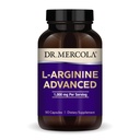 Mercola L-Arginine Advanced博士,30名服务员(90名卡普尔人),每人1 000毫克,膳食补助,支持能源生产,非GMO