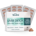Liver Detox & Digestive Supports 配有 15B CPU Probiotics, Milk Thetle, Dandelion Root & Turmeric 高级 Detox, Cleanse & Gut 修复 QQ Blister-Sealed Tablets (1 Pack) 的 肝脏解毒和消化辅助补充剂 :